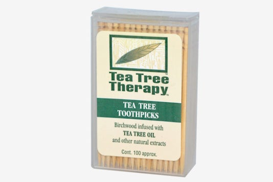 Tea Tree Therapy Toothpicks.